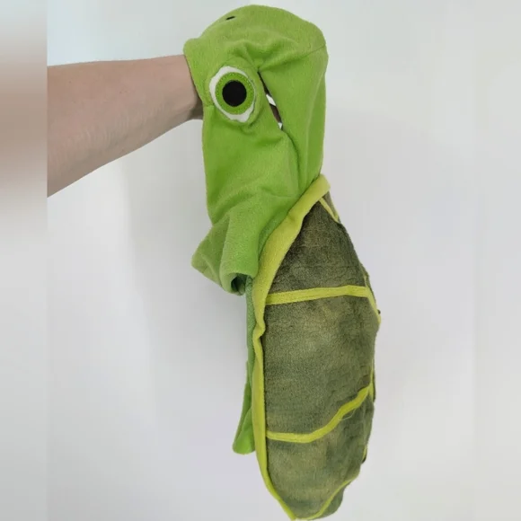 Top Paw Green Pet Dog Turtle Halloween Costume Large With Velcro Straps And Hood - Picture 3 of 5